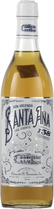RON HACIENDA SANTA ANA CASK STRENGTH 138