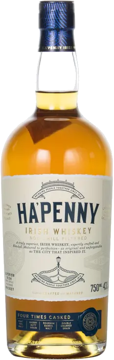 HA'PENNY IRISH WHISKEY