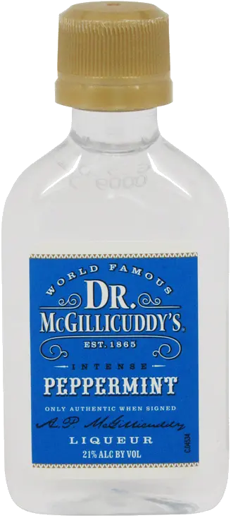 DR MCGILLICUDDY PEPPERMINT LIQUEUR