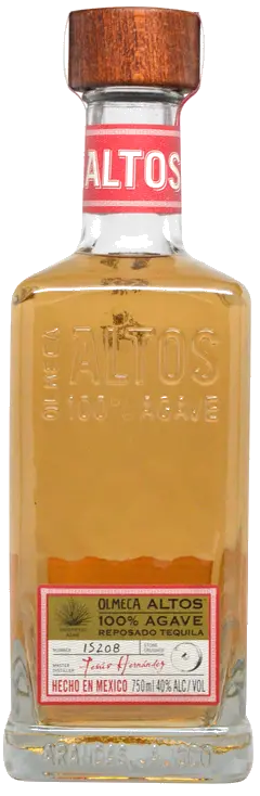 OLMECA ALTOS REPOSADO 100% DE AGAVE TEQ