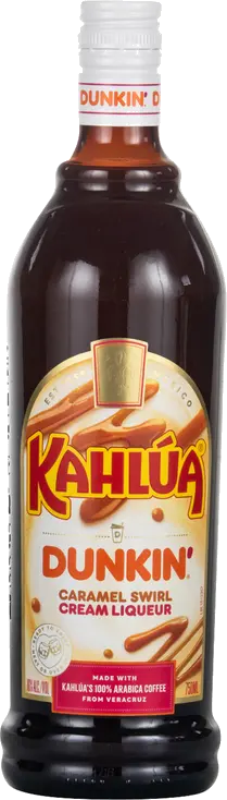 KAHLUA DUNKIN CARAMEL SWIRL CREAM LIQ