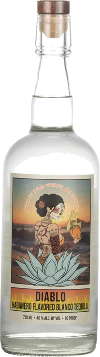 DIABLO HABANERO BLANCO TEQUILA | Maine Spirits