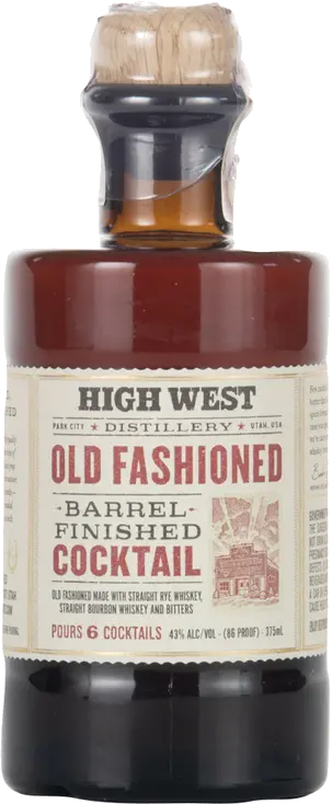 HIGH WEST OLD FASHIONED BARREL FINISH