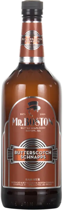 MR BOSTON BUTTERSCOTCH SCHNAPPS