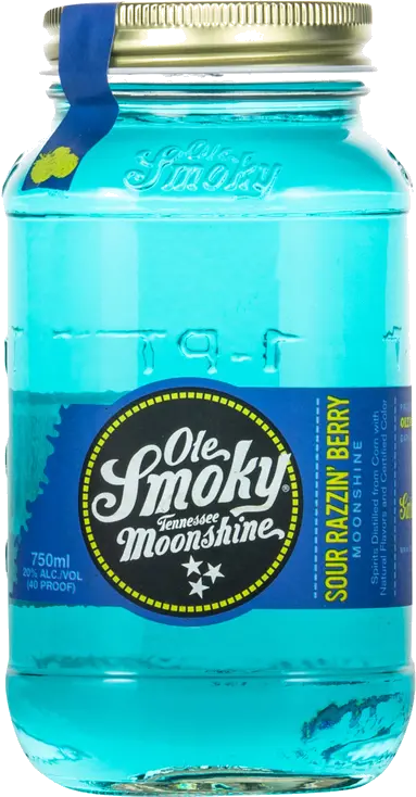 OLE SMOKY SOUR RAZZIN BERRY MOONSHINE
