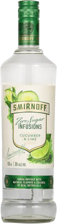 SMIRNOFF ZERO SUGAR INF CUCUMBER & LIME