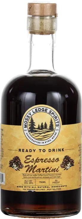 MOSSY LEDGE SPIRITS ESPRESSO MARTINI RTD