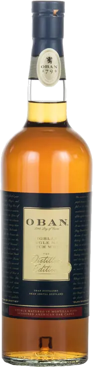 OBAN MALT DISTILLERS EDITION 14  YR