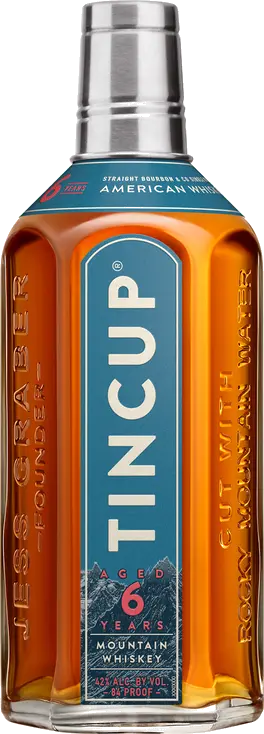 TIN CUP AMERICAN WHISKEY