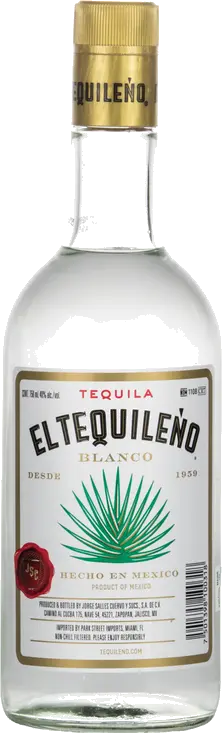 EL TEQUILENO BLANCO TEQUILA