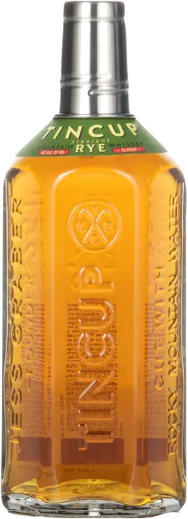 TIN CUP MOUNTAIN STRAIGHT RYE WHISKEY