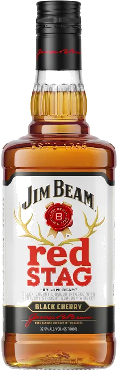 JIM BEAM RED STAG BLACK CHERRY LIQ KSBW
