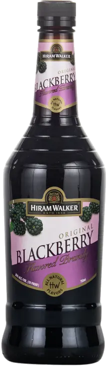 HIRAM WALKER BLACKBERRY BRANDY