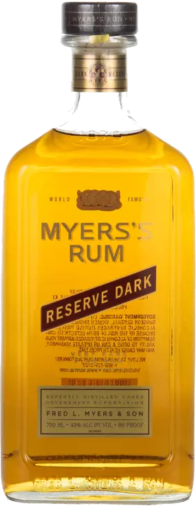 MYER'S RESERVE DARK RUM