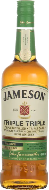 JAMESON TRIPLE CASK IRISH WHISKEY