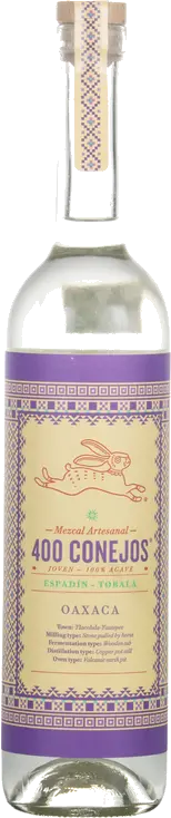 400 CONEJOS TOBALA JOVEN MEZCAL