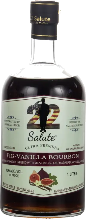 22 SALUTE FIG VANILLA BOURBON WHISKEY