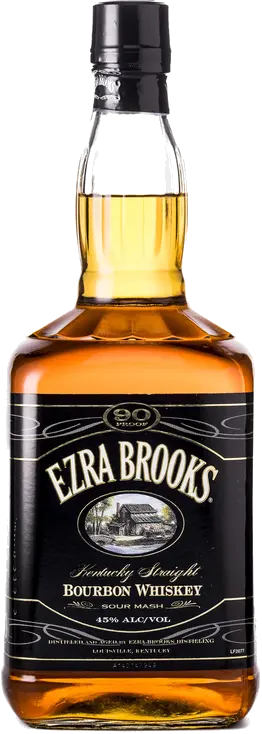 EZRA BROOKS 90 KENTUCKY SOUR MASH BRBN