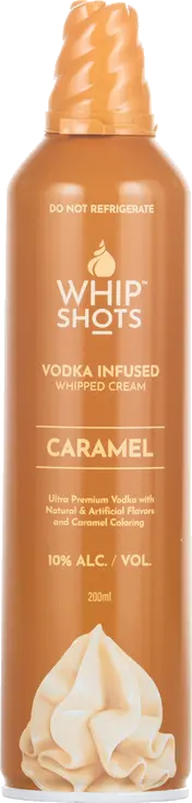 WHIP SHOTS CARAMEL VODKA INF WHIP CRM