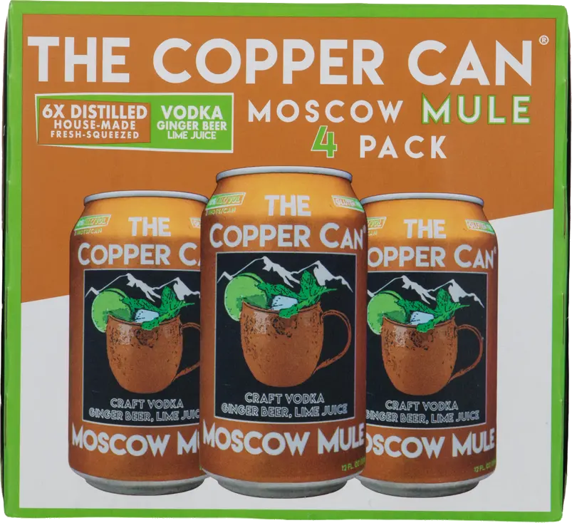 COPPER CAN MULE 4PK