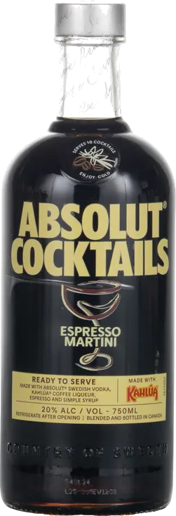 ABSOLUT ESPRESSO MARTINI COCKTAIL