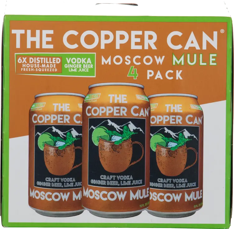 COPPER CAN MULE 4PK