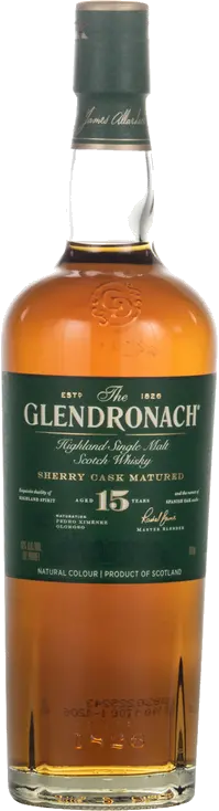 GLENDRONACH 15YR OLD SINGLE MALT SCOTCH
