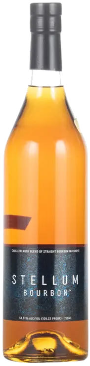 STELLUM BLACK STRAIGHT BRBN BLEND WHSKY