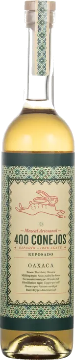 400 CONEJOS REPOSADO MEZCAL