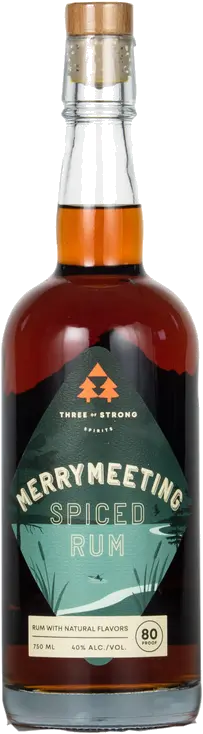 THREE OF STRONG SPIRITS MERRYMEETING RUM