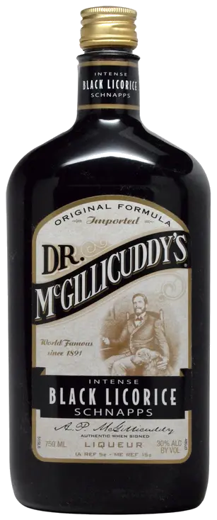 DR MCGILLICUDDYS BLACK LIQORICE LIQUEUR
