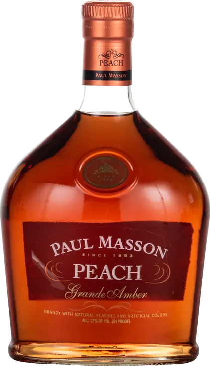 PAUL MASSON GRANDE AMBER PEACH FL BRANDY