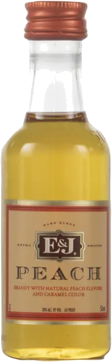 E & J PEACH BRANDY
