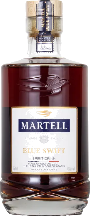 MARTELL BLUE SWIFT DAY LABEL