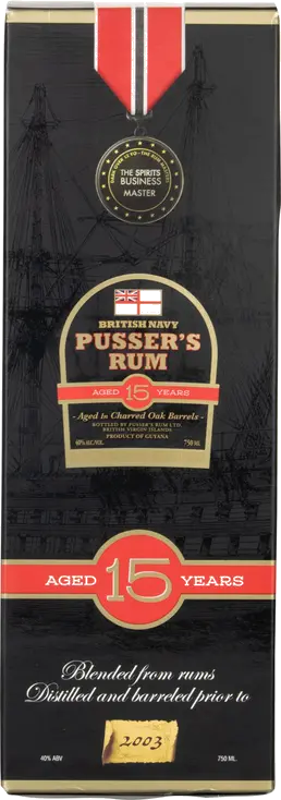 BRITISH NAVY PUSSERS AGED 15YR
