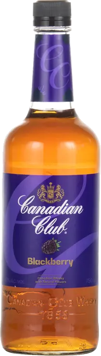 CANADIAN CLUB BLACKBERRY WHISKEY