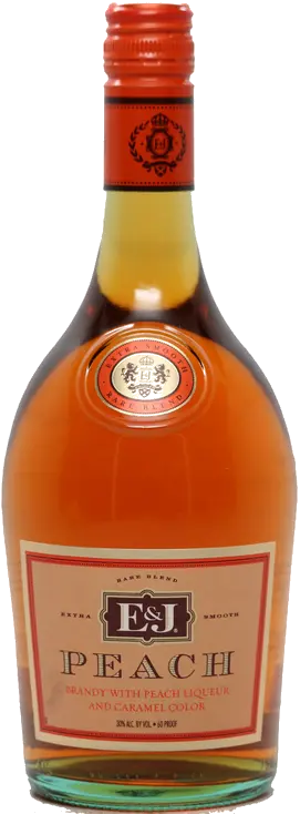 E & J PEACH BRANDY
