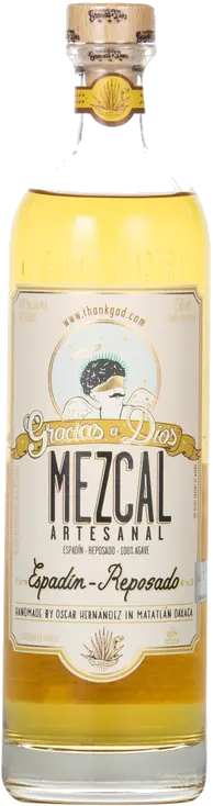 GRACIAS A DIOS MEZCAL ESPADIN REPOSADO