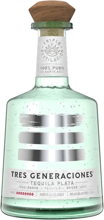 TRES GENERACIONES PLATA TEQUILA