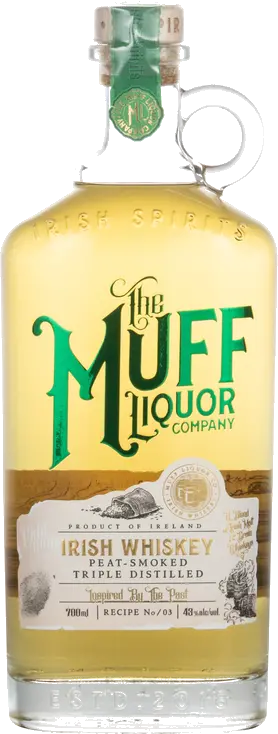 THE MUFF IRISH WHISKEY TRIPLE DISTILLED