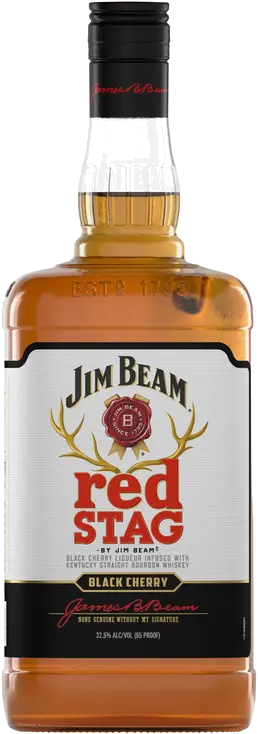 JIM BEAM RED STAG BLACK CHERRY LIQ KSBW