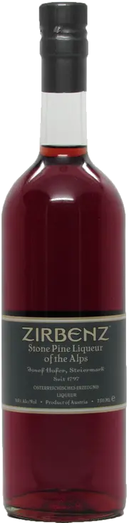 ZIRBENZ STONE PINE LIQUEUR OF THE ALPS
