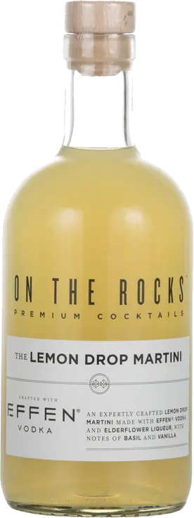 ON THE ROCKS LEMON DROP MARTINI RTD