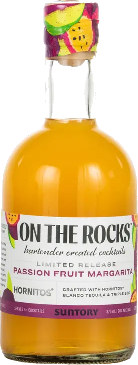 ON THE ROCKS PASSION FRUIT MARGARITA