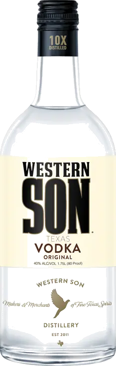 WESTERN SON HANDCRAFTED TEXAS VODKA