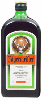 A bottle of spirits