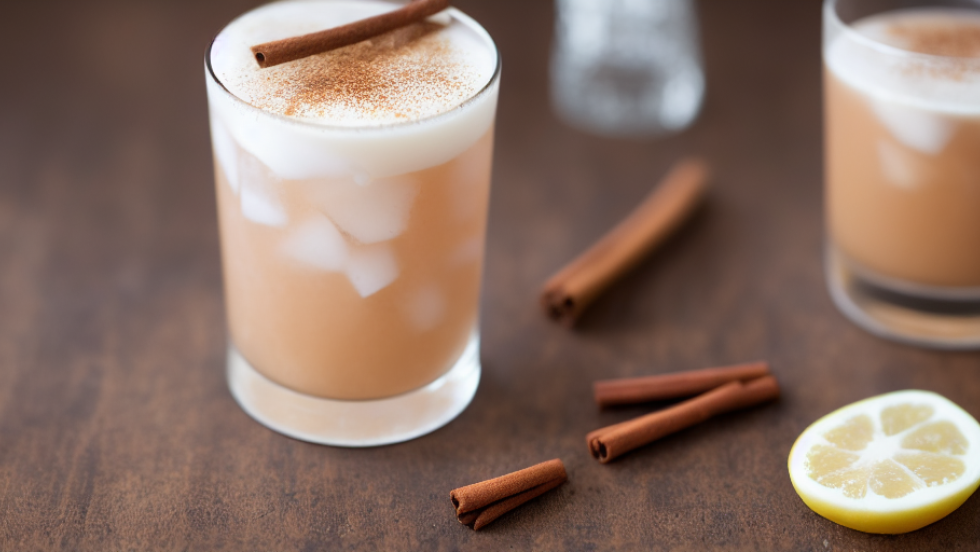 Bourbon ChAI Milk Punch