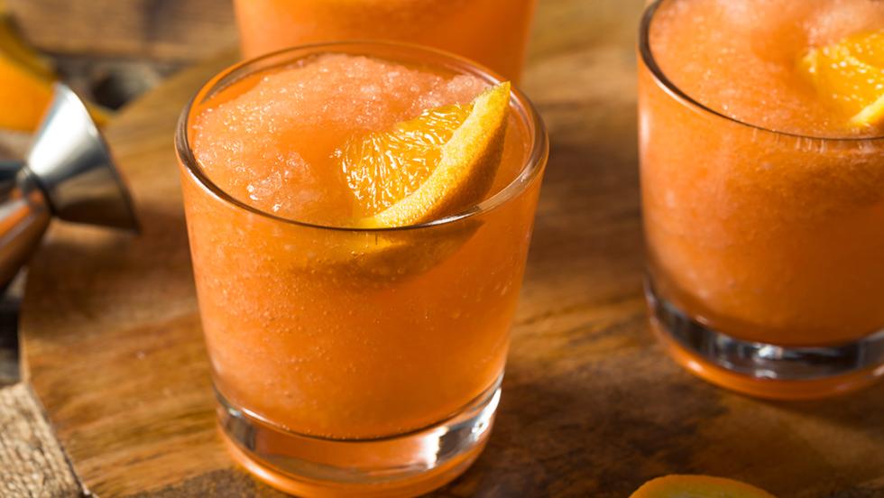 Aperol Spritz Slushie Maine Spirits