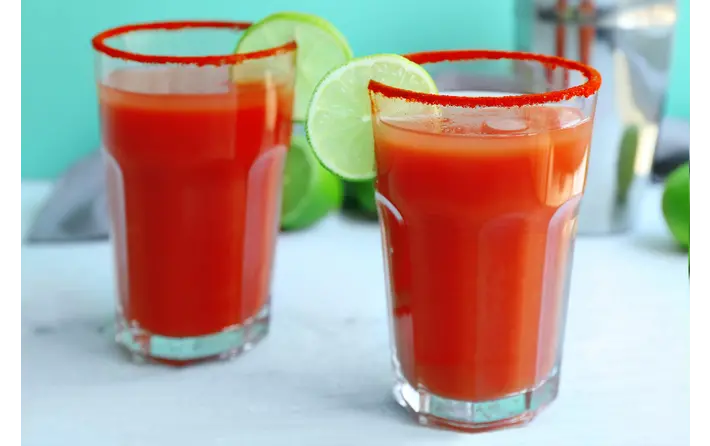 Virgin Mary On The Beach Mocktail 