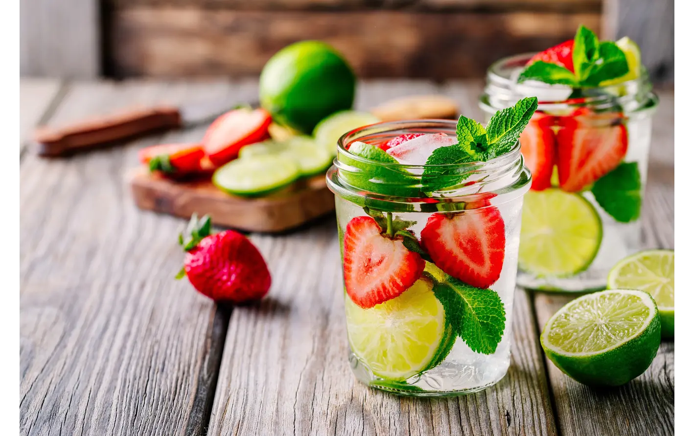 Strawberry Lemonade Mojito